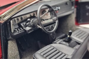 Lamborghini Urraco P250 Raudonas Kyosho 1:18 08446R Metalas - nuotrauka 8 iš 10