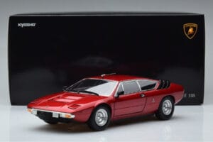 Lamborghini Urraco P250 Raudonas Kyosho 1:18 08446R Metalas - nuotrauka 10 iš 10