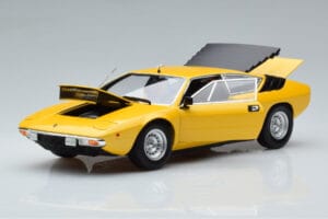 Lamborghini Urraco Geltonas Kyosho 1:18 08446GY Metalas - nuotrauka 2 iš 10