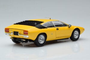 Lamborghini Urraco Geltonas Kyosho 1:18 08446GY Metalas - nuotrauka 3 iš 10