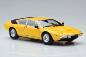 Lamborghini Urraco Geltonas Kyosho 1:18 08446GY Metalas - nuotrauka 6 iš 10