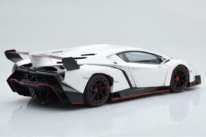 Lamborghini Veneno Baltas AUTOart 1:18 74507 Metalas - nuotrauka 4 iš 8