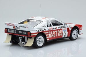 Lancia 037 Bastos #2 P. Snijers / D. Colebunders Rally Ypres 1985 IXO 1:18 18RMC136 Metalas - nuotrauka 2 iš 6