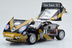 Lancia 037 ESSO #3 F. Tabaton Rally Targa Florio 1985 Kyosho 1:18 08306H Metalas - nuotrauka 2 iš 8