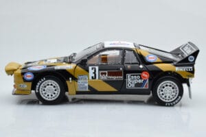Lancia 037 ESSO #3 F. Tabaton Rally Targa Florio 1985 Kyosho 1:18 08306H Metalas - nuotrauka 5 iš 8