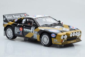 Lancia 037 ESSO #3 F. Tabaton Rally Targa Florio 1985 Kyosho 1:18 08306H Metalas - nuotrauka 6 iš 8