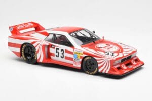 Lancia Beta Montecarlo Gr.5 #53 R. Patrese / E. Cheever 6 Hours of Silverstone 1980 MCG 1:18 MCG18814R Metalas - nuotrauka 4 iš 6