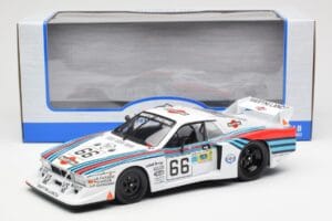 Lancia Beta Montecarlo Gr.5 #66 24 Hours of Le Mans 1981 MCG 1:18 MCG18813R Metalas - nuotrauka 6 iš 6