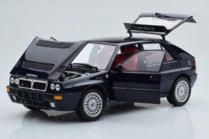 Lancia Delta HF Integrale Club Italia Mėlynas Kyosho 1:18 08343SC Metalas - nuotrauka 2 iš 8
