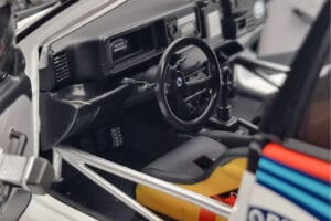 Lancia Delta HF Integrale Evoluzione #3 D. Auriol / B. Occelli Tour de Corse 1992 Kyosho 1:18 08348H Metalas - nuotrauka 7 iš 9