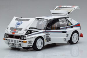 Lancia Delta HF Integrale Evoluzione Test Car Kyosho 1:18 08348G Metalas - nuotrauka 2 iš 9
