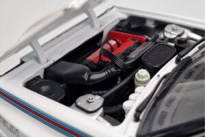 Lancia Delta HF Integrale Evoluzione Test Car Kyosho 1:18 08348G Metalas - nuotrauka 8 iš 9