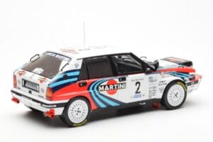 Lancia Delta Integrale 16V #2 M. Biasion / T. Siviero Rally Safari 1990 IXO 1:18 18RMC139A Metalas - nuotrauka 2 iš 6