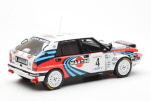 Lancia Delta Integrale 16V #4 A. Fiorio Rally Safari 1990 IXO 1:18 18RMC139B Metalas - nuotrauka 2 iš 6
