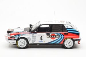 Lancia Delta Integrale 16V #4 A. Fiorio Rally Safari 1990 IXO 1:18 18RMC139B Metalas - nuotrauka 3 iš 6