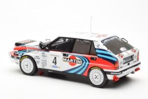 Lancia Delta Integrale 16V #4 A. Fiorio Rally Safari 1990 IXO 1:18 18RMC139B Metalas - nuotrauka 5 iš 6