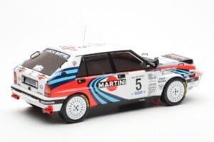 Lancia Delta Integrale 16V #5 J. Kankkunen / J. Piironen Rally Safari 1990 IXO 1:18 18RMC139C Metalas - nuotrauka 2 iš 6