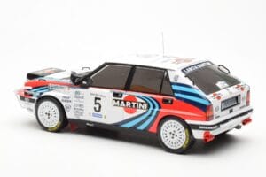 Lancia Delta Integrale 16V #5 J. Kankkunen / J. Piironen Rally Safari 1990 IXO 1:18 18RMC139C Metalas - nuotrauka 5 iš 6