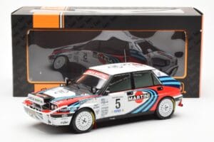 Lancia Delta Integrale 16V #5 J. Kankkunen / J. Piironen Rally Safari 1990 IXO 1:18 18RMC139C Metalas - nuotrauka 6 iš 6