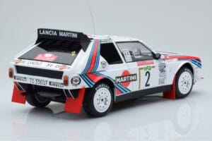 Lancia Delta S4 #2 M. Alen / I. Kivimaki Rally San Remo 1986 IXO 1:18 18RMC130A Metalas - nuotrauka 2 iš 6