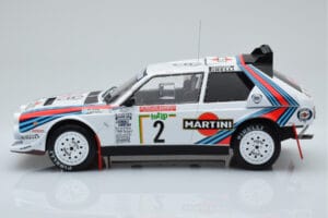 Lancia Delta S4 #2 M. Alen / I. Kivimaki Rally San Remo 1986 IXO 1:18 18RMC130A Metalas - nuotrauka 3 iš 6