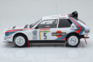Lancia Delta S4 #5 M. Biasion / T. Siviero Rally San Remo 1986 IXO 1:18 18RMC130B Metalas - nuotrauka 3 iš 6
