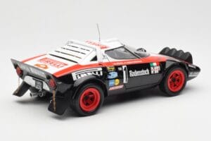 Lancia Stratos HF #1 Hunsruck Rally 1978 Kyosho 1:18 08130D Metalas - nuotrauka 3 iš 8