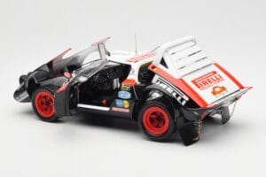 Lancia Stratos HF #1 Hunsruck Rally 1978 Kyosho 1:18 08130D Metalas - nuotrauka 5 iš 8