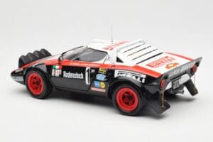 Lancia Stratos HF #1 Hunsruck Rally 1978 Kyosho 1:18 08130D Metalas - nuotrauka 7 iš 8