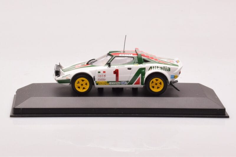 Lancia Stratos #1 S. Munari / S. Maiga Rally Monte Carlo 1977 Minichamps 1:43