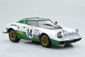 Lancia Stratos Alitalia #14 S. Munari / M. Mannucci Winners Rally Monte Carlo 1975 Minichamps 1:18 155751714 Metalas - nuotrauka 4 iš 6