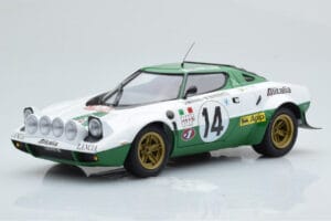 Lancia Stratos Alitalia #14 S. Munari / M. Mannucci Winners Rally Monte Carlo 1975 Minichamps 1:18