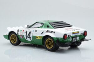 Lancia Stratos Alitalia #14 S. Munari / M. Mannucci Winners Rally Monte Carlo 1975 Minichamps 1:18 155751714 Metalas - nuotrauka 5 iš 6