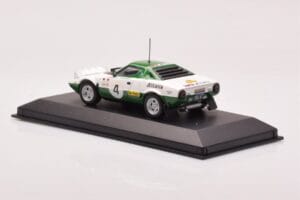 Lancia Stratos Alitalia #4 B. Waldegaard / H. Thorzelius Winner Rally Sweden 1975 Minichamps 1:43 430751204 Metalas - nuotrauka 3 iš 4