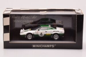 Lancia Stratos Alitalia #4 B. Waldegaard / H. Thorzelius Winner Rally Sweden 1975 Minichamps 1:43 430751204 Metalas - nuotrauka 4 iš 4