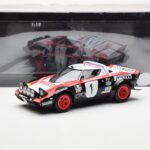 Lancia Stratos HF #1 Lancia Pirelli W. Rohrl / C. Geistdorfer Winners Dynabit Saarland Rallye 1978 Minichamps 1:18 - image 6 of 6