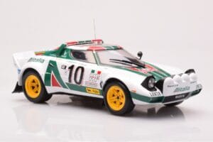 Lancia Stratos HF #10 S. Munari / S. Maiga Rally Monte Carlo 1976 IXO 1:18 18RMC162A Metalas - nuotrauka 4 iš 6