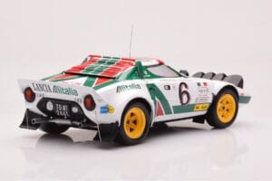 Lancia Stratos HF #6 B. Waldegård / H. Thorszelius Rally Monte Carlo 1976 IXO 1:18 18RMC162B Metalas - nuotrauka 2 iš 6