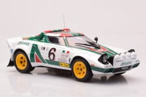 Lancia Stratos HF #6 B. Waldegård / H. Thorszelius Rally Monte Carlo 1976 IXO 1:18 18RMC162B Metalas - nuotrauka 4 iš 6
