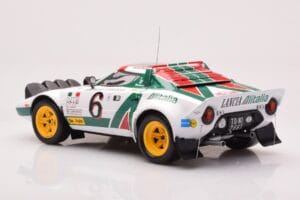 Lancia Stratos HF #6 B. Waldegård / H. Thorszelius Rally Monte Carlo 1976 IXO 1:18 18RMC162B Metalas - nuotrauka 5 iš 6