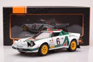 Lancia Stratos HF #6 B. Waldegård / H. Thorszelius Rally Monte Carlo 1976 IXO 1:18 18RMC162B Metalas - nuotrauka 6 iš 6