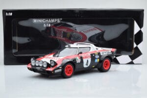 Lancia Stratos Pirelli #4 M. Alen / I. Kivimaki Winners Rally Sanremo 1978 Minichamps 1:18 155781704 Metalas - nuotrauka 6 iš 6
