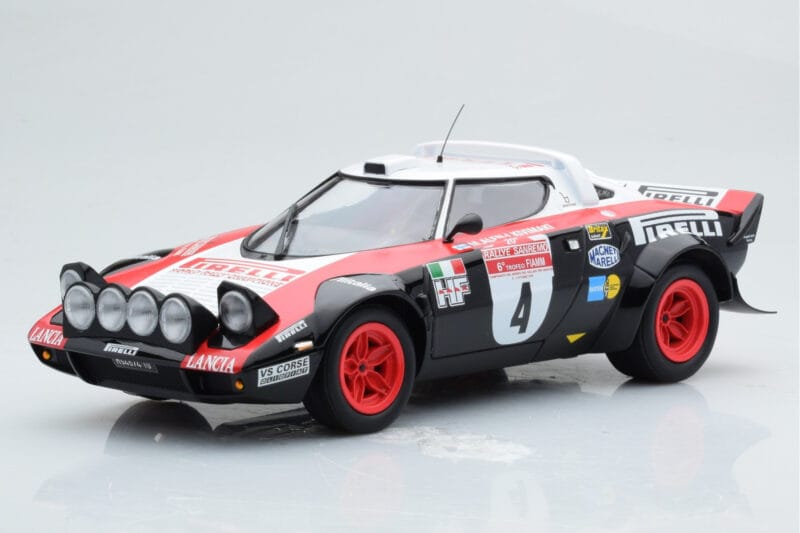 Lancia Stratos Pirelli #4 M. Alen / I. Kivimaki Winners Rally Sanremo 1978 Minichamps 1:18