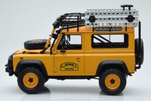 Land Rover Defender 90 Camel Trophy Borneo 1985 Almost Real 1:18 810213 Metalas - nuotrauka 4 iš 8