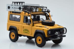 Land Rover Defender 90 Camel Trophy Borneo 1985 Almost Real 1:18 810213 Metalas - nuotrauka 6 iš 8