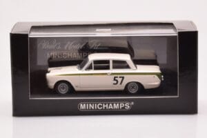 Lotus Cortina Mk1 #57 J. Clark Crystal Palace Winner 1964 Minichamps 1:43 400648257 Metalas - nuotrauka 4 iš 4