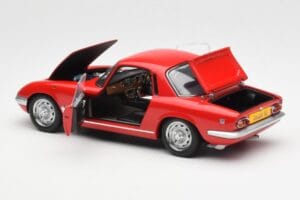 Lotus Elan S2 SE Coupe Raudonas AUTOart 1:18 75351 Metalas - nuotrauka 5 iš 8