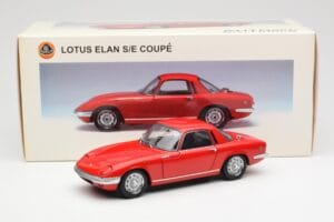 Lotus Elan S2 SE Coupe Raudonas AUTOart 1:18 75351 Metalas - nuotrauka 8 iš 8