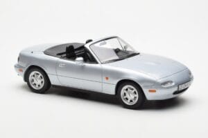 Mazda MX-5 NA Sidabrinė Norev 1:18 188023 Metalas - nuotrauka 5 iš 7