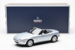 Mazda MX-5 NA Sidabrinė Norev 1:18 188023 Metalas - nuotrauka 7 iš 7